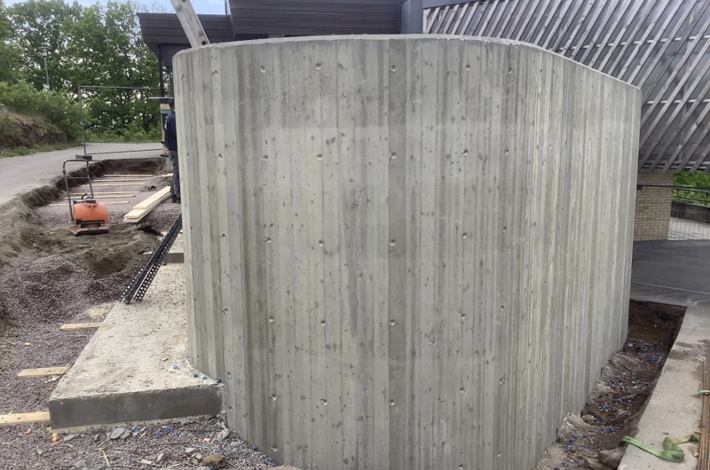                            Betong - Mur - Fasade